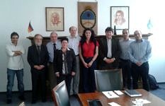 Prof. Boccaccini beim Treffen des RCAA mit den anderen Teilnehmern