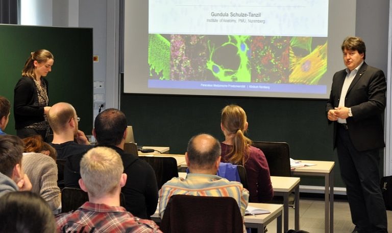 Besuch von Prof. Gundula Schulze-Tanzil