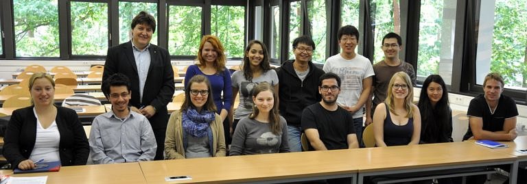 Wir heißen unsere internationalen Gaststudenten willkommen