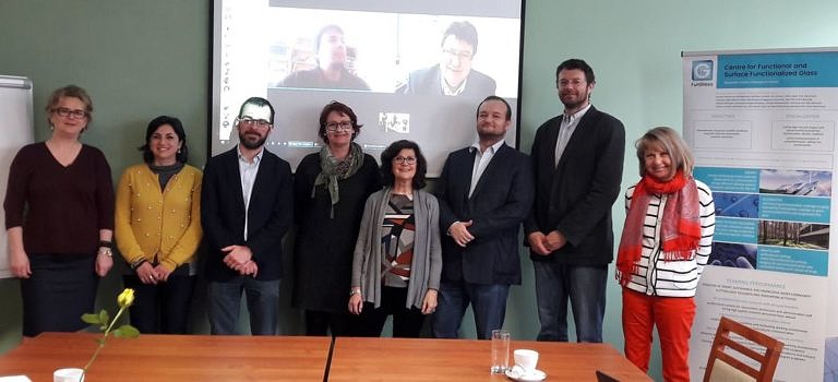 Treffen des Wissenschaftlichen Beirats des EU-finanzierten (Teaming) Projekts „FunGlass“ in Trencin, Slowakei