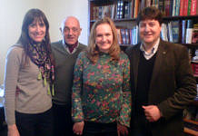 Prof. Boccaccini und Dr. Roether an der UBA in Argentinien