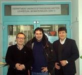 Dr. Douglas mit Dr. Detsch und Prof. Boccaccini