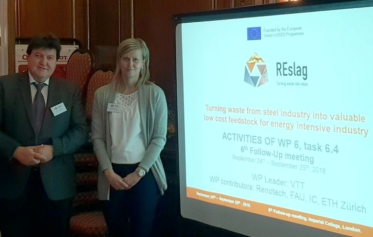 EU-Projekt RESLAG Progressmeeting in London, UK