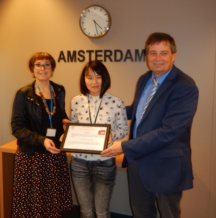 Zum Artikel "Yuyun Yang erhält Frans Habraken Best Paper Award in Amsterdam"