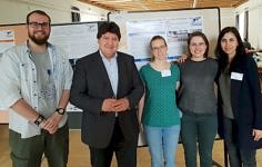 Prof. Boccaccini mit Forschern aus Würzburg