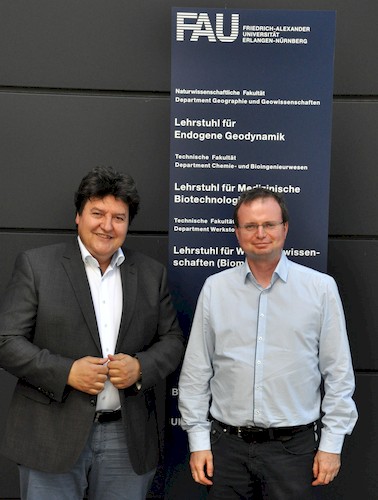 Prof. Boccaccini und Prof. Ionov
