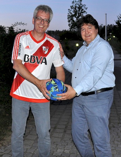 Heinz Mahler und Prof. Boccaccini