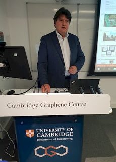 Zum Artikel "Prof. Boccaccini: Eingeladener Redner am Cambridge Graphene Centre, UK"