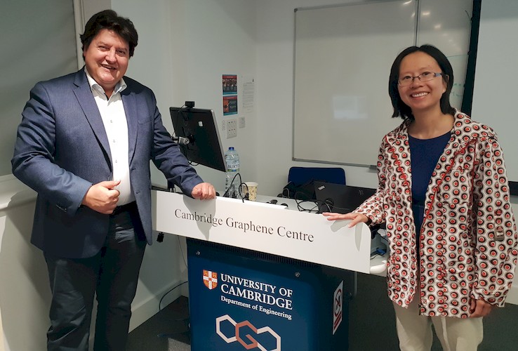 Prof. Boccaccini und Dr. Shirley