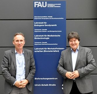 Prof. Boccaccini mit Prof. Bader