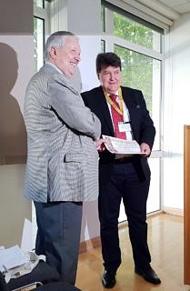 Prof. Boccaccini mit dem SGT Präsidenten Stuart Hakes