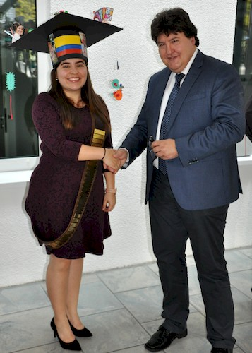 Laura und Prof. Boccaccini