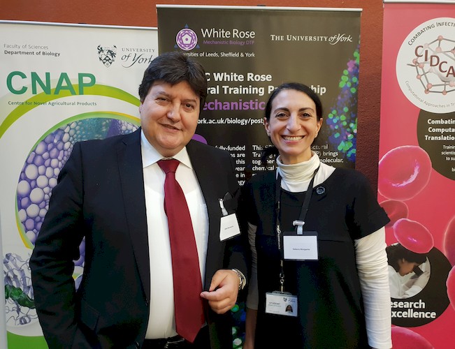 Prof. Boccaccini zusammen mit Dr. Morgante.