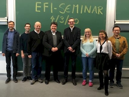 Zum Artikel "Besuch von Prof. Carsten Werner, Leibniz-Institut für Polymerforschung, Dresden"