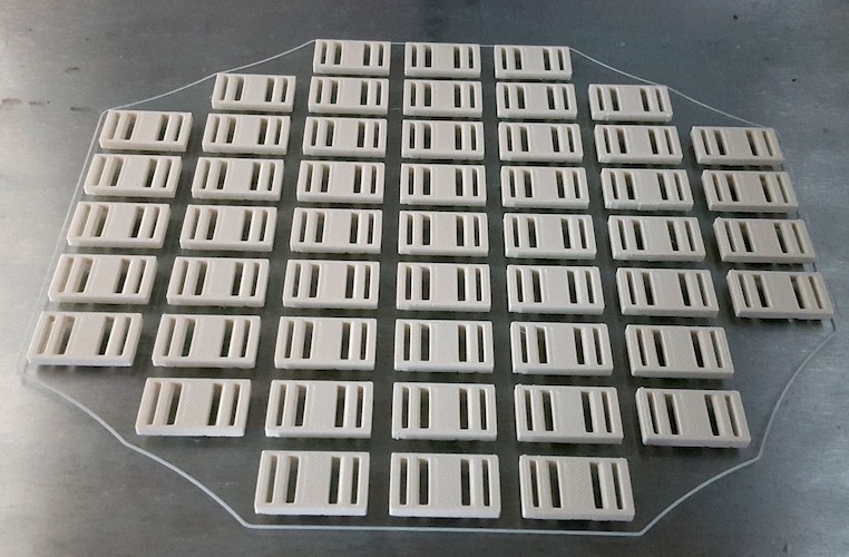 Gedruckte Verschlüsse.