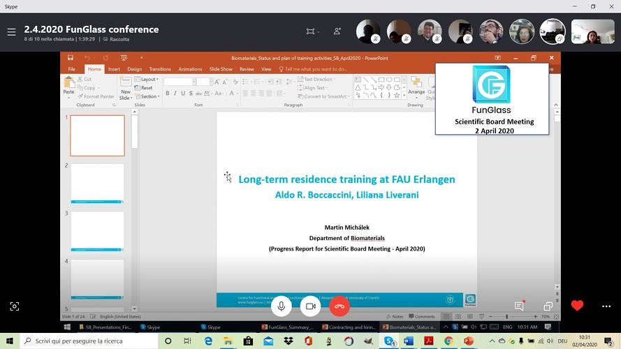 Skype Meeting FunGlass