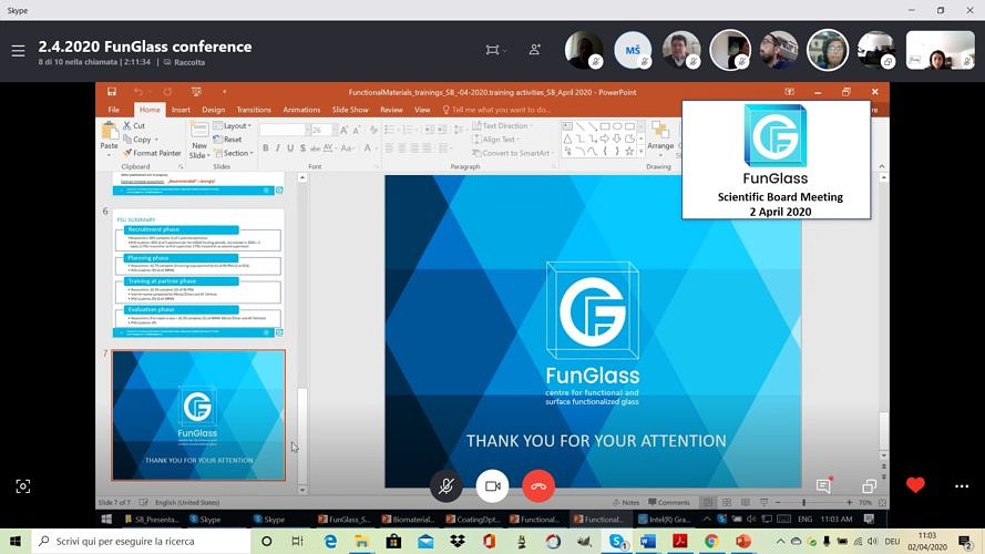 Sykpe Meeting FunGlass