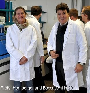 Prof. Hornberger und Prof. Boccaccini
