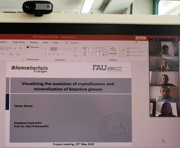 Online DFG Projekt-Treffen