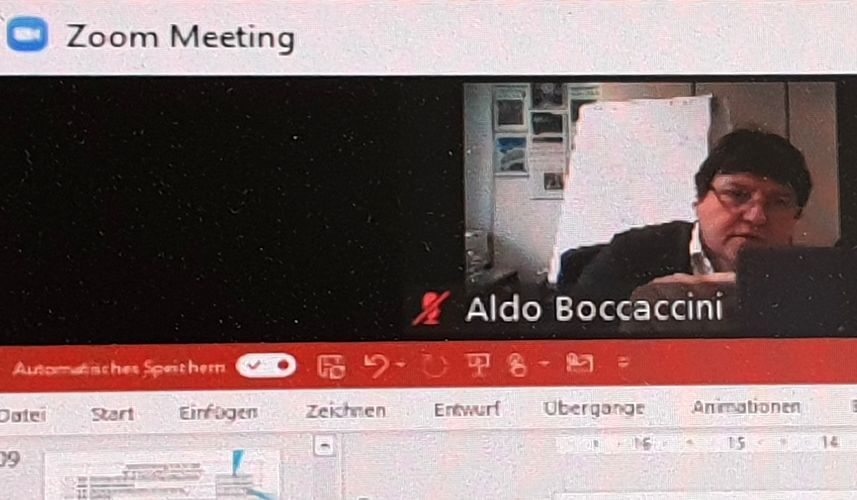 Prof. Boccaccini bei der DGM Vorstandssitzung