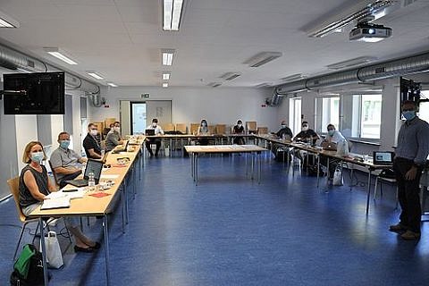 Zum Artikel "Vorstandssitzung des Sonderforschungsbereichs TRR/SFB 225 in Erlangen"