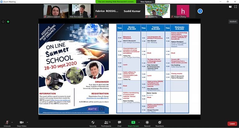 Erfolgreiche Summer School zur additiven Herstellung von Keramik