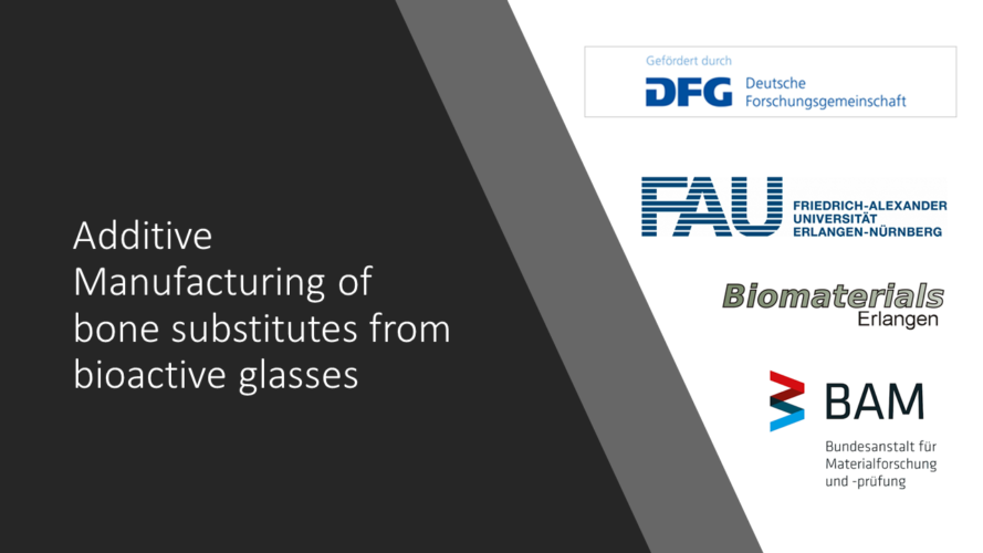 Neues DFG Projekt zwischen BAM und FAU