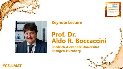 Zum Artikel "Prof. Boccaccini hält Keynote-Vortrag bei CellMAT 2020 Konferenz"