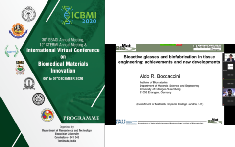 Zum Artikel "Prof. Boccaccini hält Plenarvortrag auf der „International Conference on Biomedical Materials Innovation-2020“"