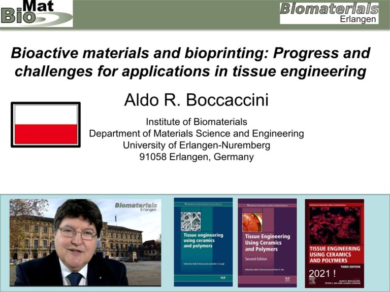 Prof. Boccaccini hält erstes Seminar über Materialwissenschaft und Werkstofftechnik an der Westpommerschen Technischen Universität in Stettin, Polen
