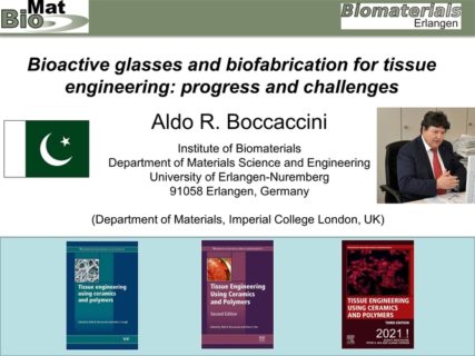 Zum Artikel "Prof. Boccaccini: eingeladener Redner beim Biomaterials Workshop in Islamabad"