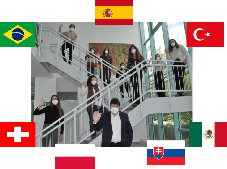 Wir begrüßen unsere internationalen Studenten und Besucher im Sommersemester 2021