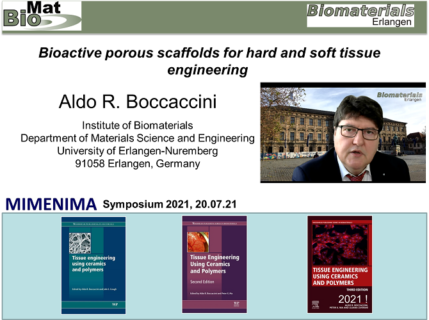 Prof. Boccaccini hält ein Vortrag an der Universität Bremen