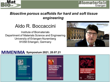 Zum Artikel "Prof. Boccaccini: Eingeladener Dozent beim MIMENIMA (GRK 1860) «Science and Society» International Symposium 2021, Universität Bremen"