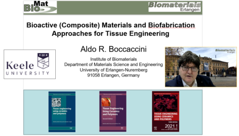 Zum Artikel "Prof. Boccaccini hält Vortrag an der School of Pharmacy and Bioengineering der Keele University (UK)"