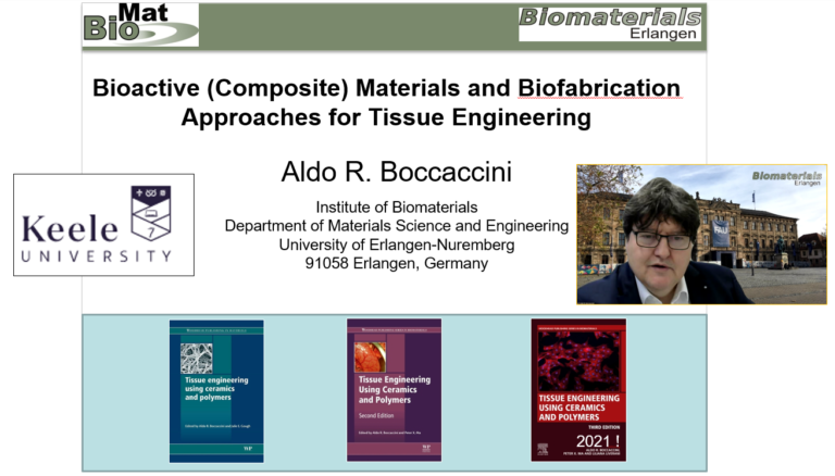 Prof. Boccaccini hält Vortrag an der School of Pharmacy and Bioengineering der Keele University (UK)