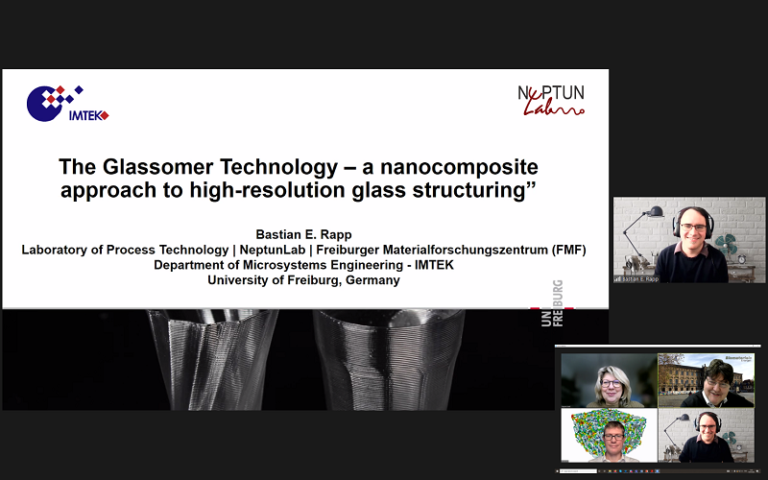 Prof. Bastian E. Rapp präsentiert auf Werkstoffwissenschaftlichem Kolloquium