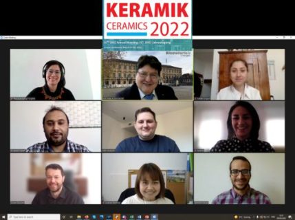 Zoom-Screenshot der Teilnehmenden an der Keramik Konferenz 2022