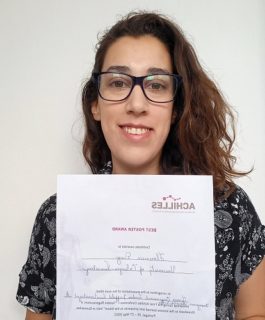 Zum Artikel "Florencia Diaz gewinnt den Preis für das beste Poster der letzten ACHILLES-Konferenz in Portugal"