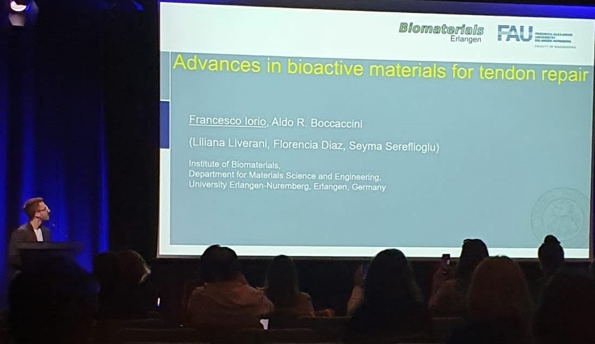 Francesco Iorio presenting at Termis 2022
