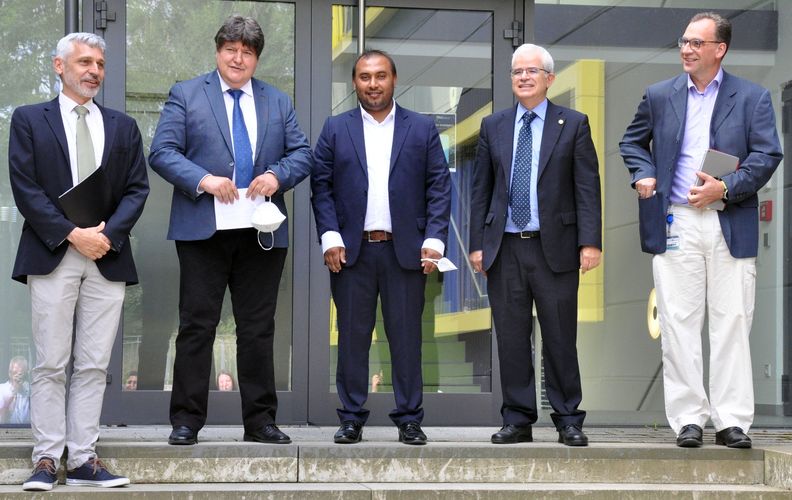 Verteidigung Qaisar Nwawaz, Prof De Ligny, Prof. Boccaccini, Prof. Salinas, Prof. Hartmann