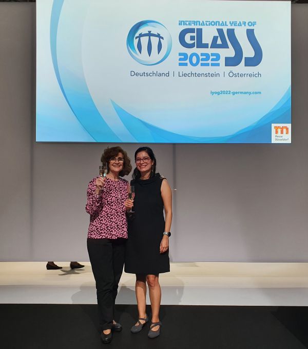 Marcela Arango-Ospina bei der Glasstec 2022