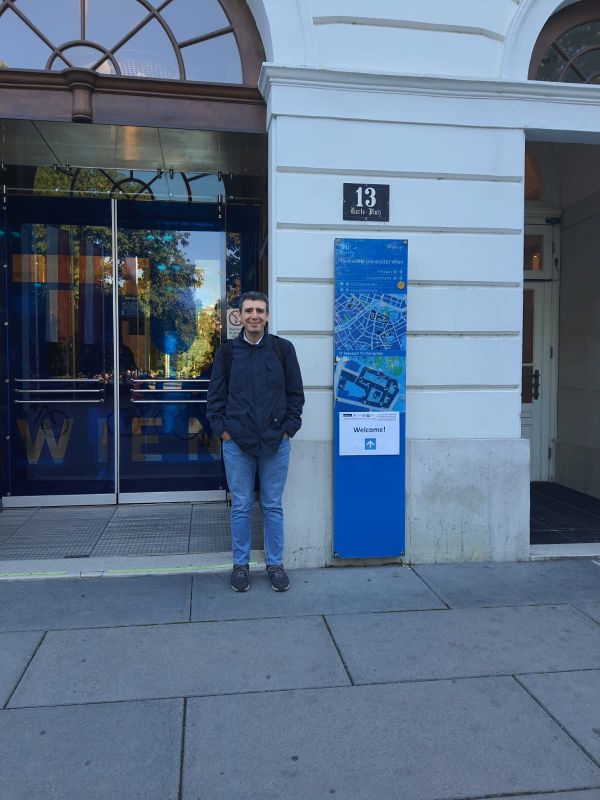 Dr. Fatih Erdem beim KMM-VIN Workshop in Wien 2022