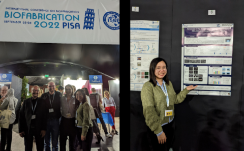 Zum Artikel "Unser Lehstuhl nahm an der Biofabrication Conference 2022 (ISBF) teil"