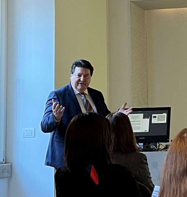 Prof. Boccaccini hielt einen der Hauptvorträge im Rahmen der BioMaH Konferenz in Rom