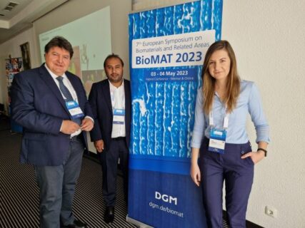 Zum Artikel "Unsere Teilnahme an der 7. Euro BioMAT 2023 Konferenz in Weimar"