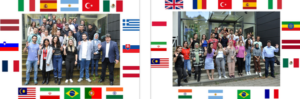 Gruppenbild aller internationalen Gäste an unserem Lehrstuhl