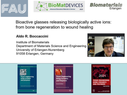 Zum Artikel "Prof. Boccaccini hält Hauptvortrag bei BioMatDEVICES 2023, Florianópolis, Brasilien"