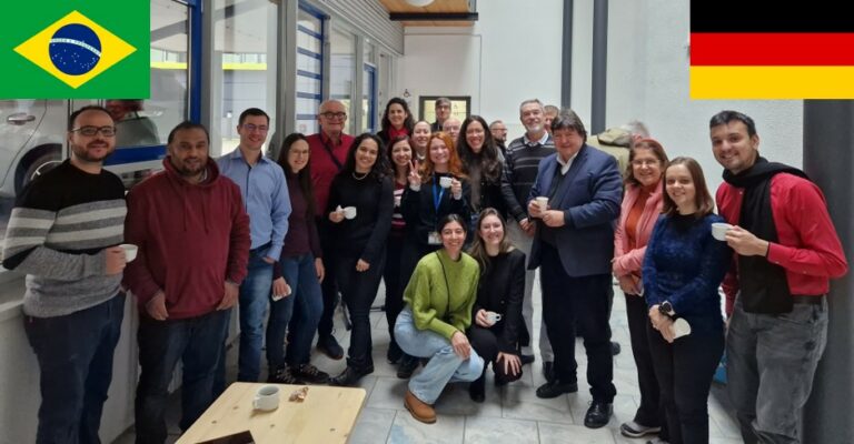 Besuch aus Brasilien (Bundesuniversität von Sao Carlos)