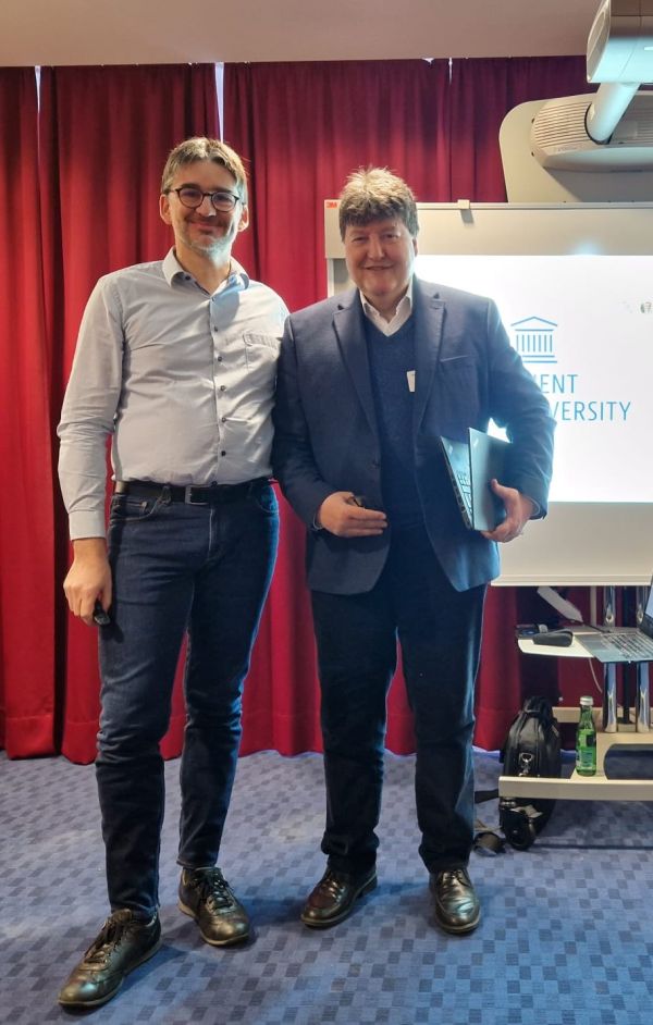 Bild von Prof. Boccaccini und Prof. Dubruel